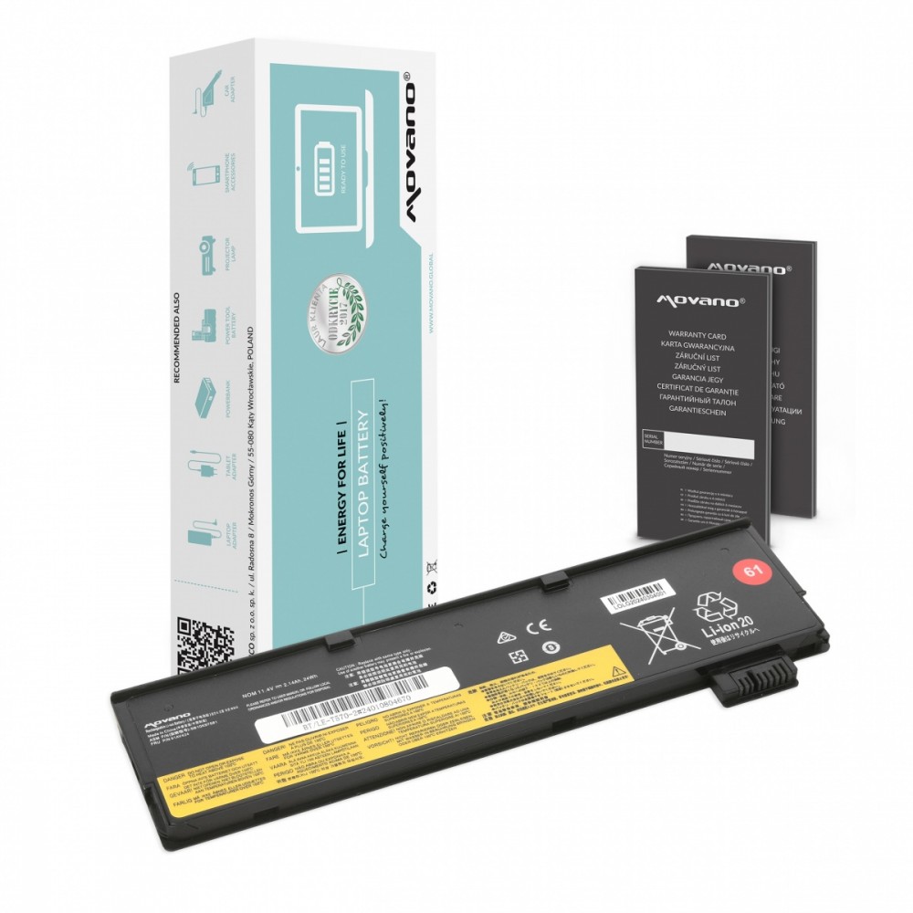 Movano  Battery SB10K97582 for Lenovo ThinkPad