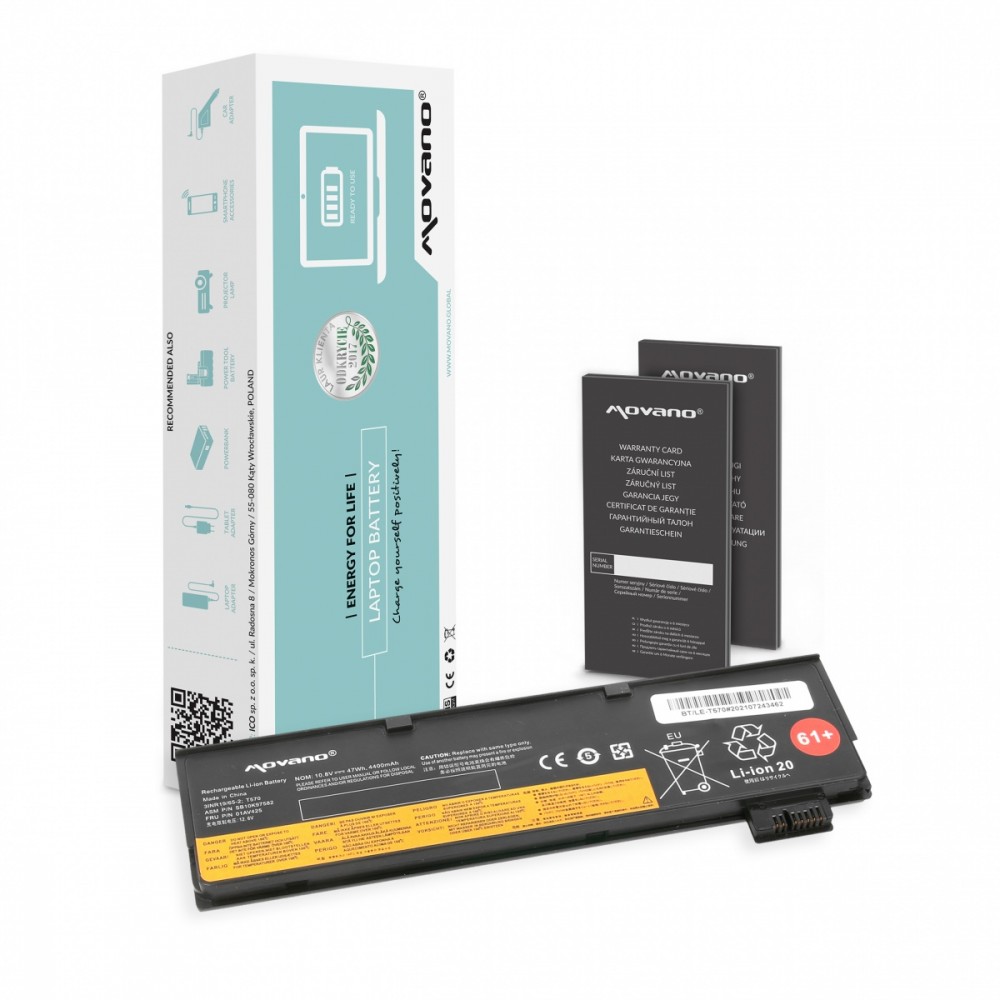 Movano  Battery SB10K97582 for Lenovo ThinkPad