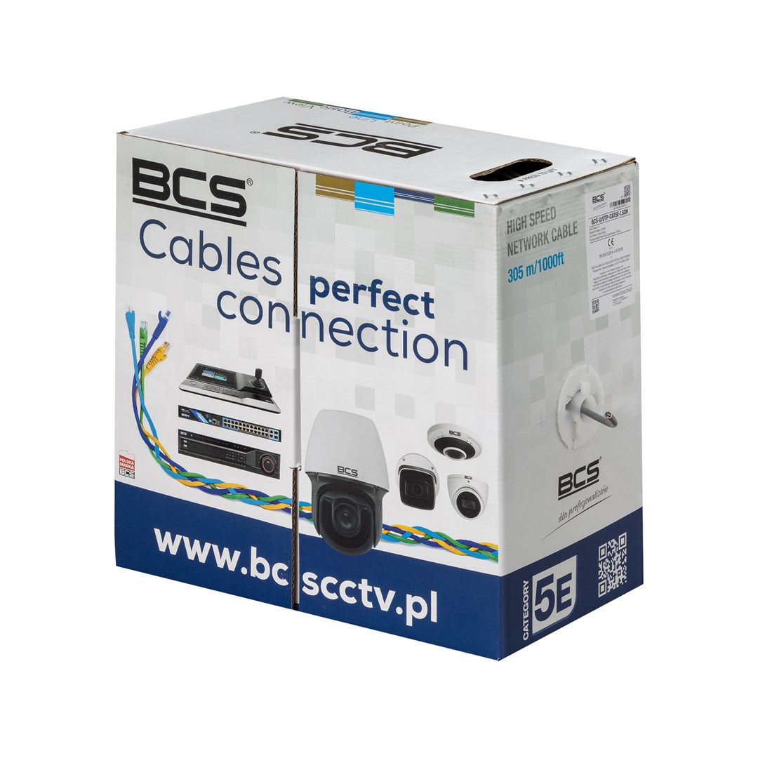 BCS  -U/UTP-CAT5E-LSOH networking cable Grey 305