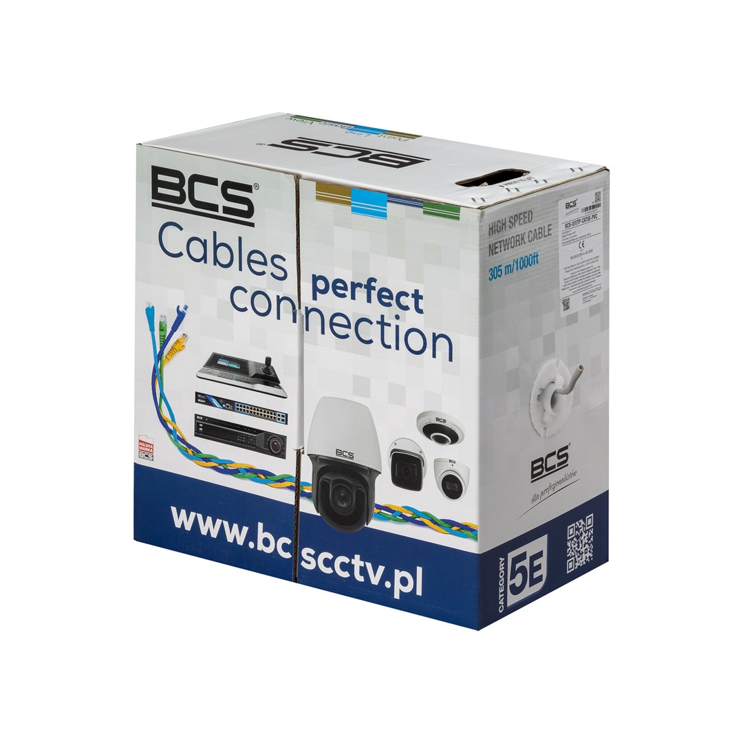 BCS  -U/UTP-CAT5E-PVC networking cable Grey 305