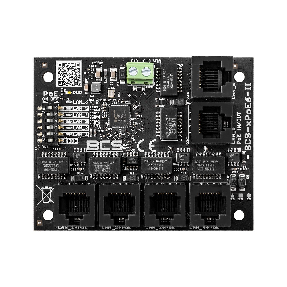 BCS  -XPOE6-II network switch Unmanaged Fast