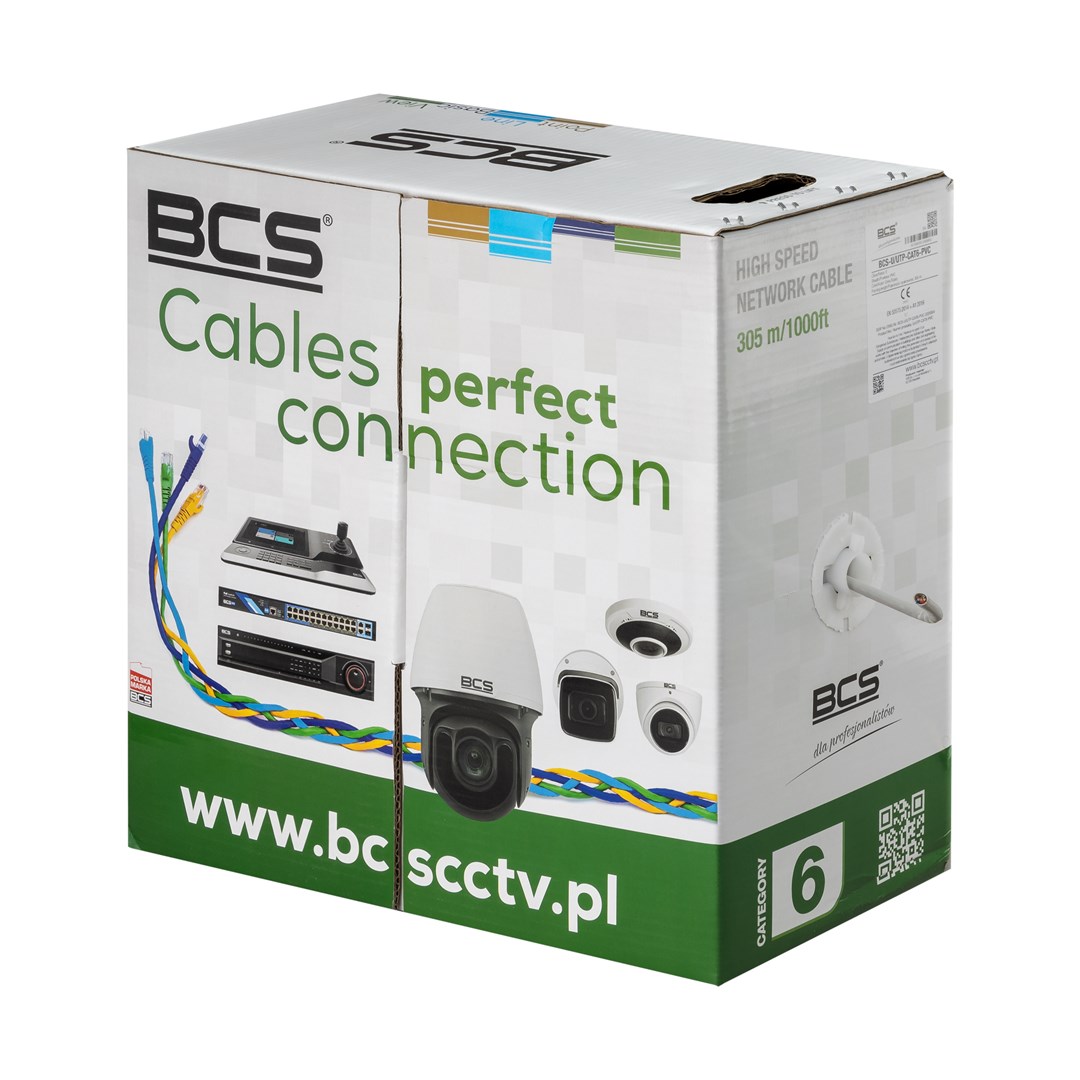 BCS UNIVERSAL networking cable White 305
