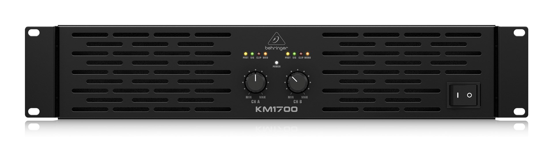 Behringer  KM1700 audio amplifier Performance/stage Black