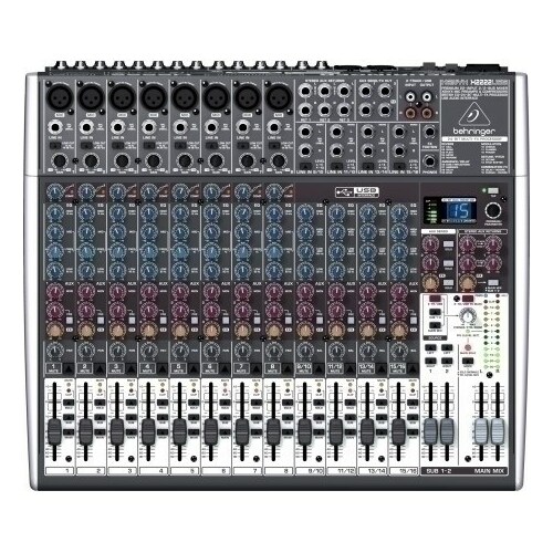 Behringer  XENYX X2222USB 22 channels |