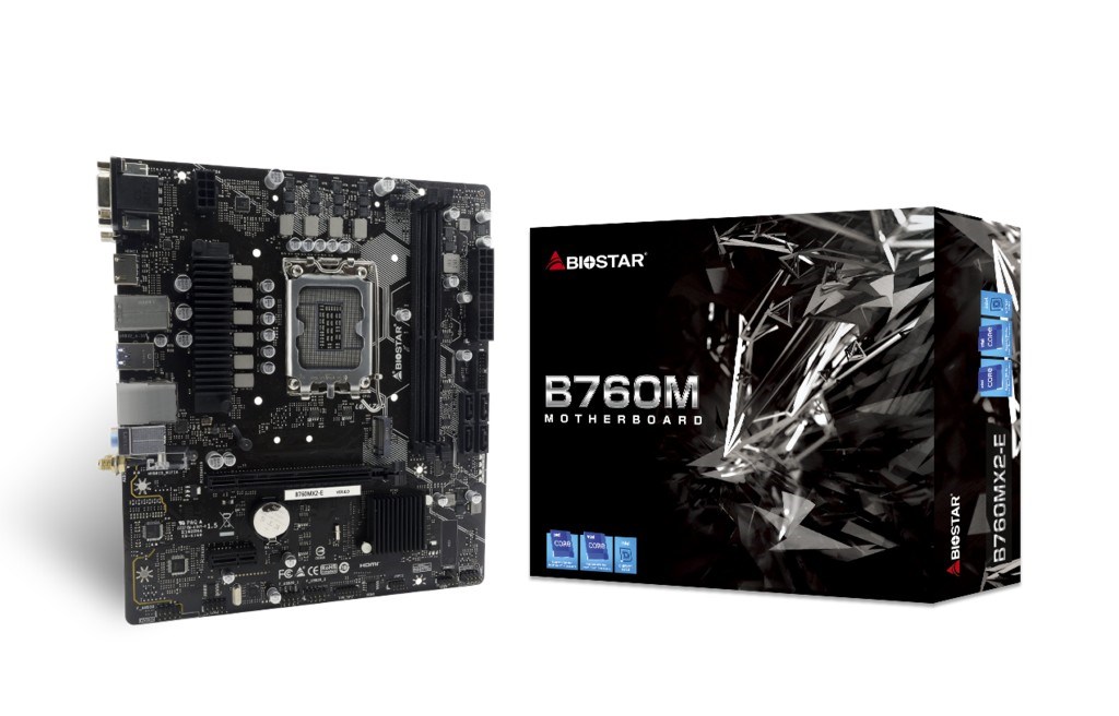 BIOSTAR  B760MX2-E D4 motherboard Intel B760