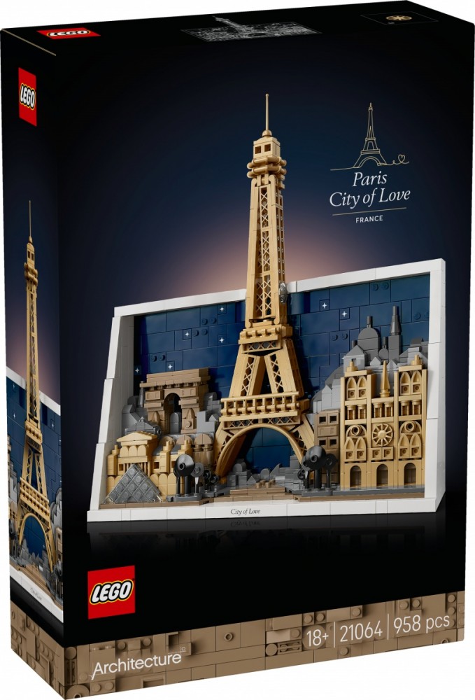 LEGO  Blocks Architecture 21064 Paris -
