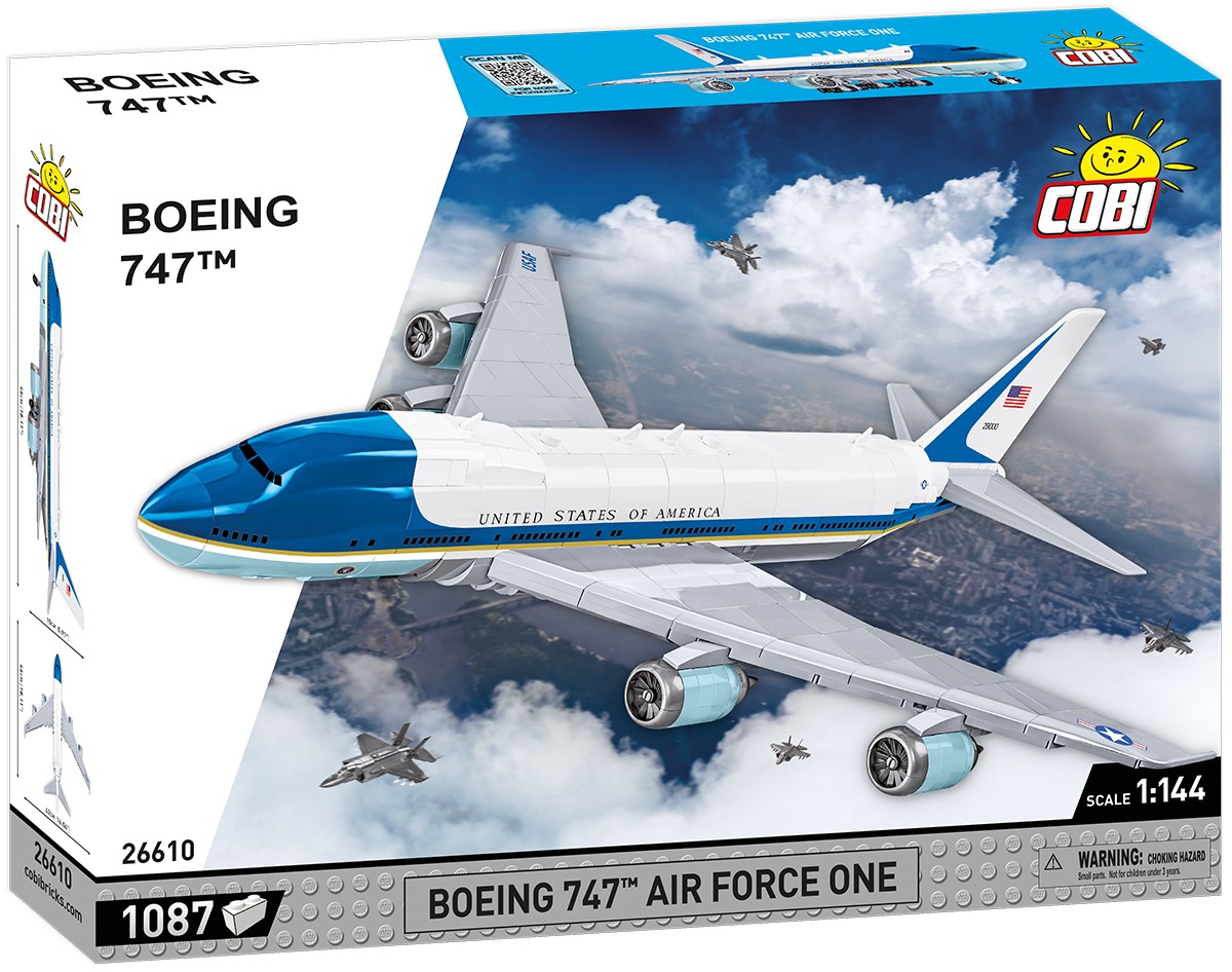 Cobi Klocki  Blocks Boeing 747 Air