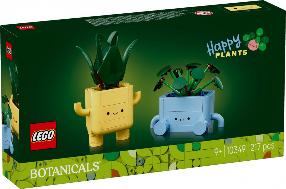 LEGO Blocks Botanicals 10349 Happy Plants