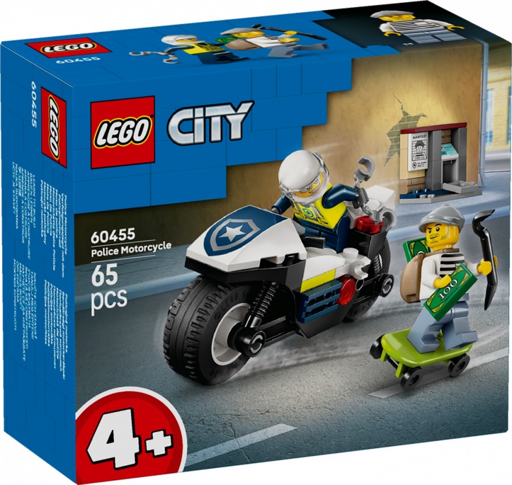 LEGO Blocks City 60455 Police Motorcycle