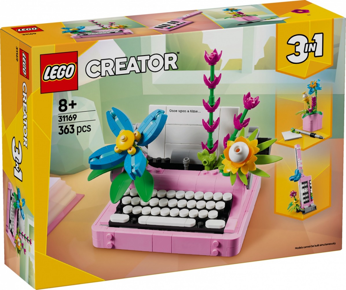 LEGO Blocks Creator 31169 Typewriter with