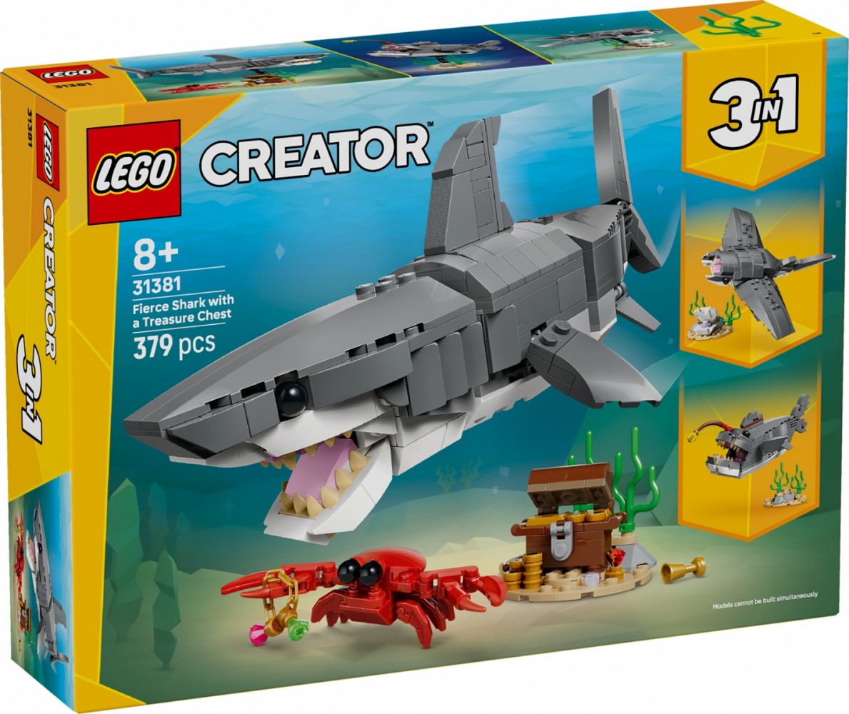 LEGO Blocks Creator 31381 Fierce Shark