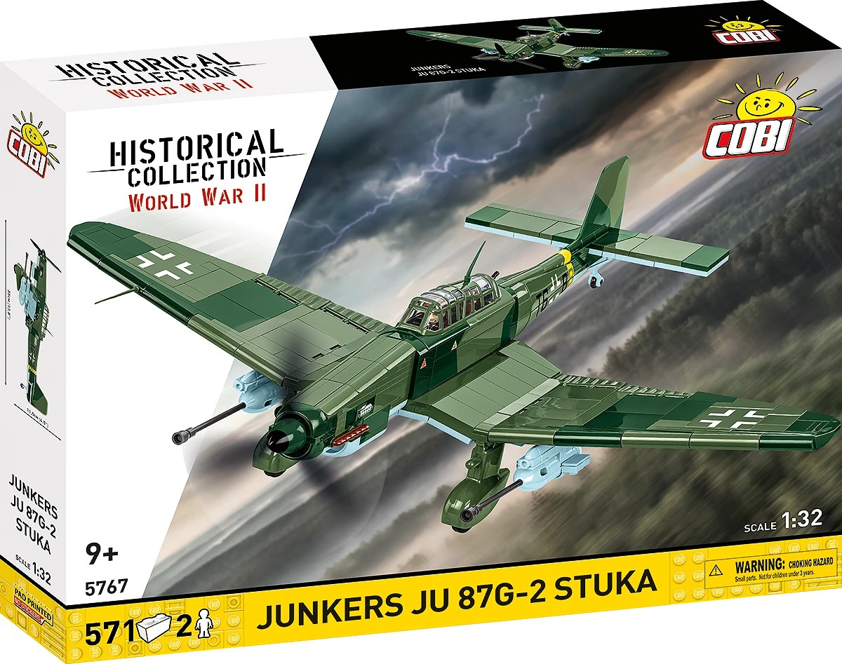Cobi Klocki  Blocks Junkers JU 87G-2