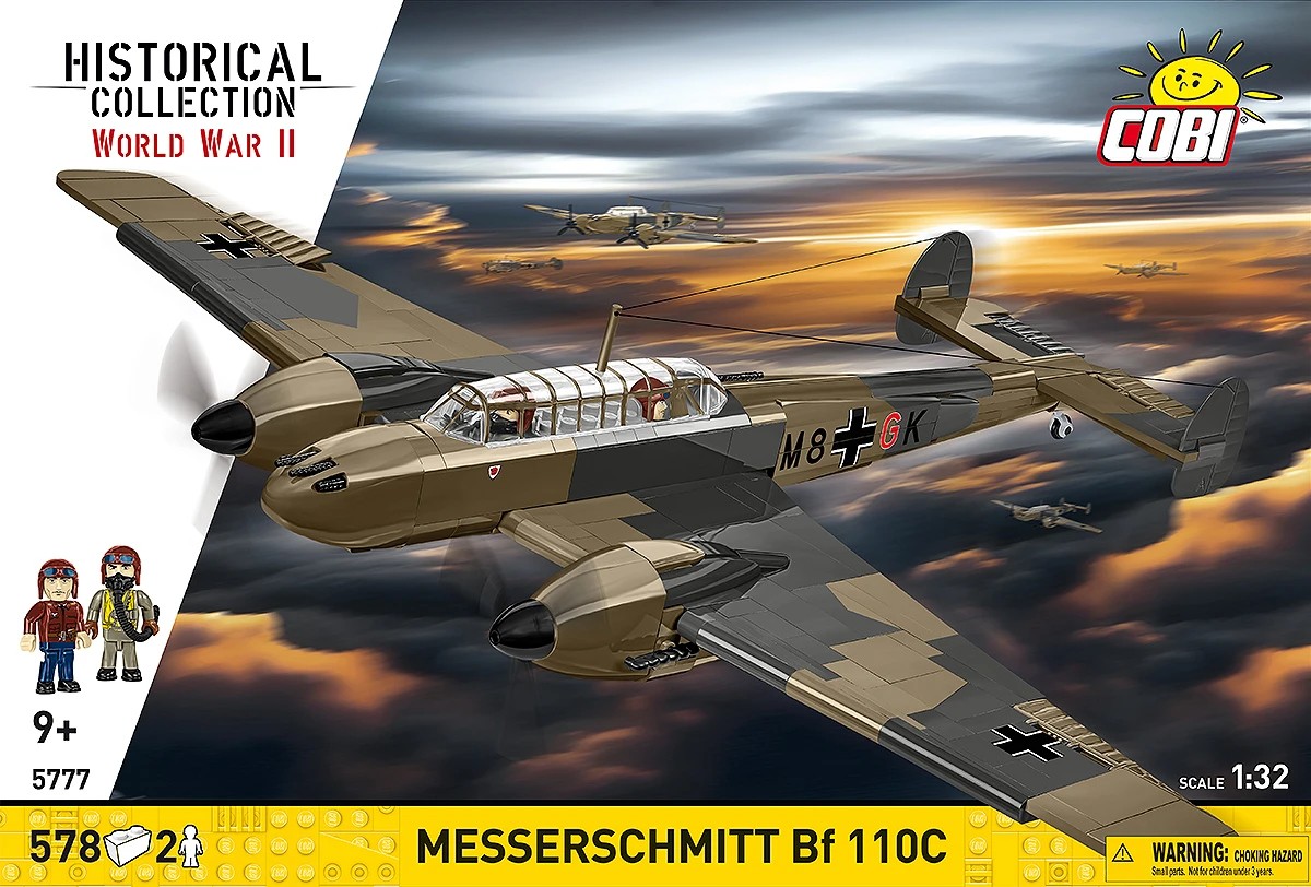 Cobi Klocki  Blocks Messerschmitt BF 110C