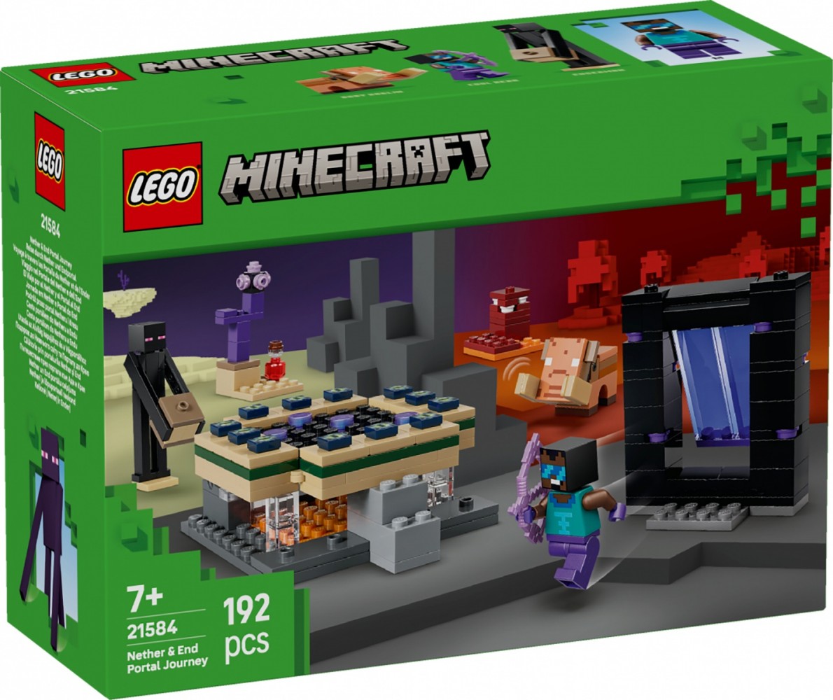 LEGO  Blocks Minecraft 21584 Nether &