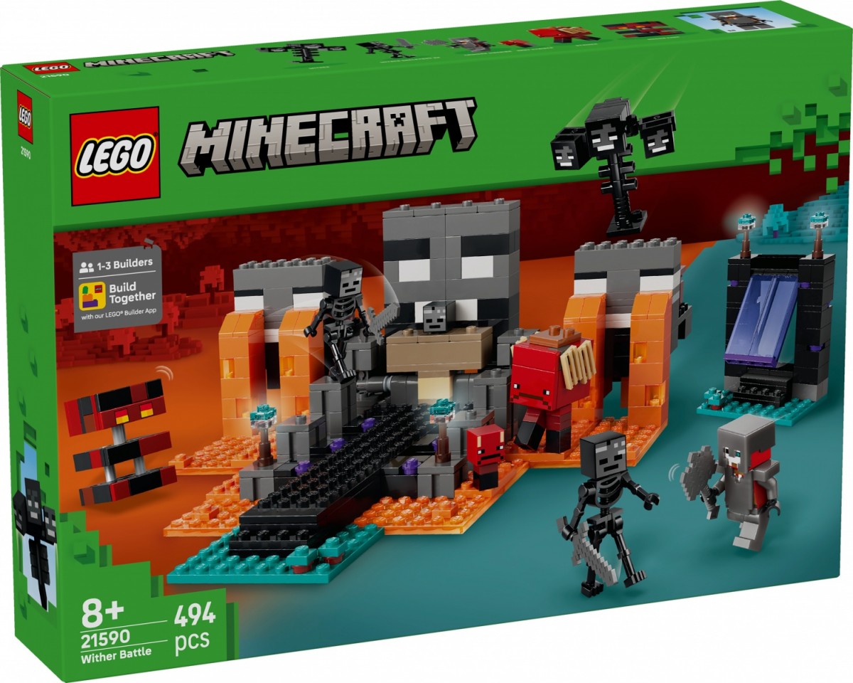 LEGO Blocks Minecraft 21590 Wither Battle