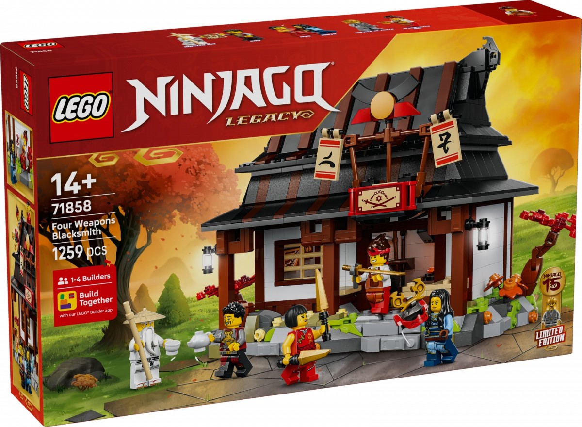 LEGO Blocks Ninjago 71858 Four Weapons