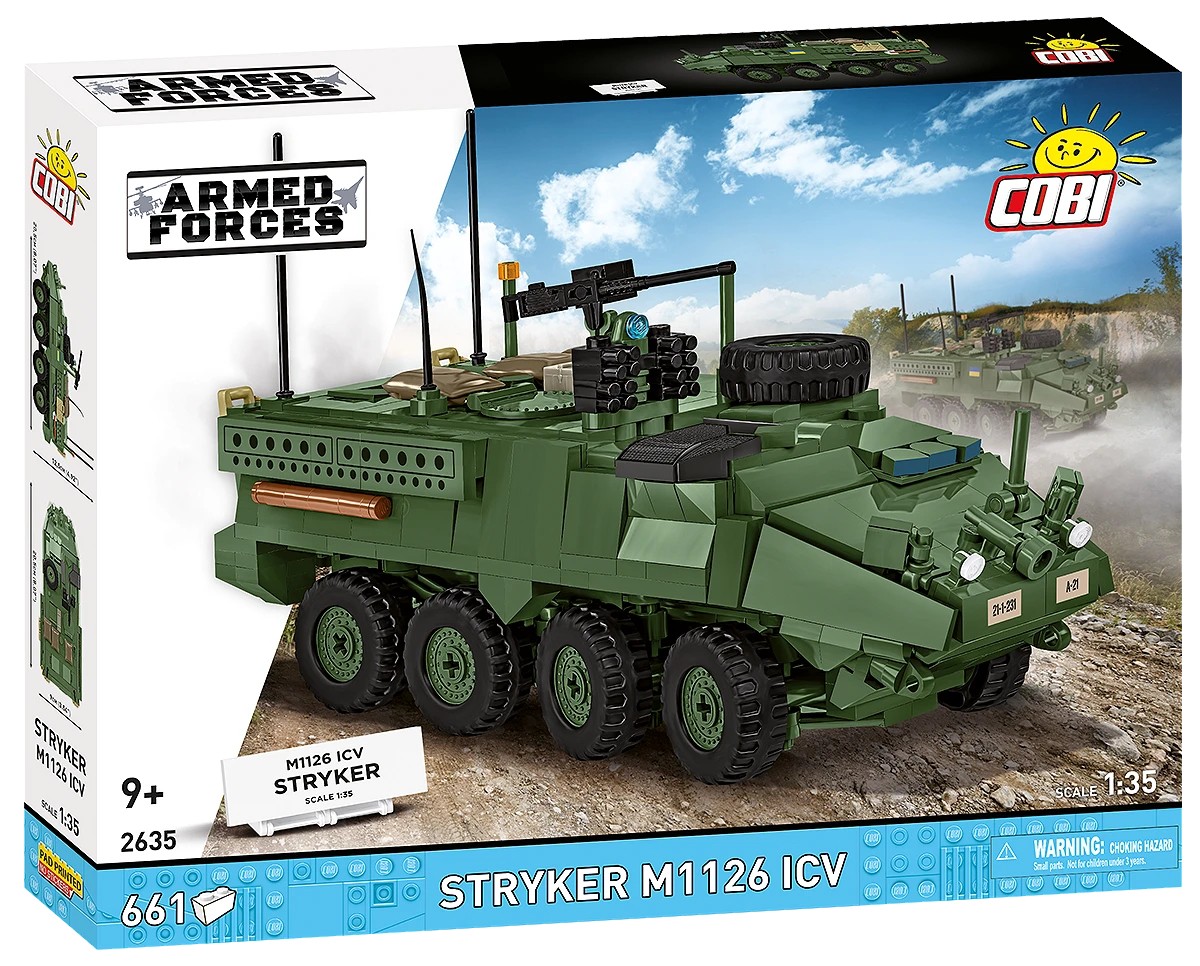 Cobi Klocki  Blocks Stryker M1126 ICV