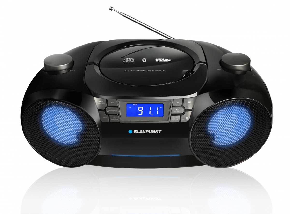 Blaupunkt  Boombox BB31LED CD/MP3/FM/BLUETOOTH/USB | BLAUPUNKT
