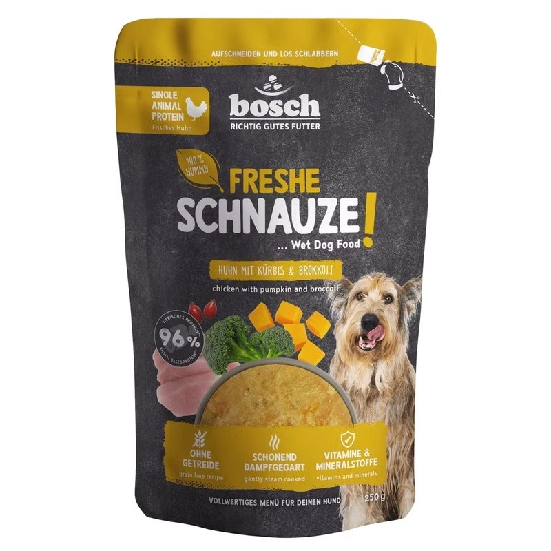 Bosch  Freshe Schnauze with chicken, pumpkin