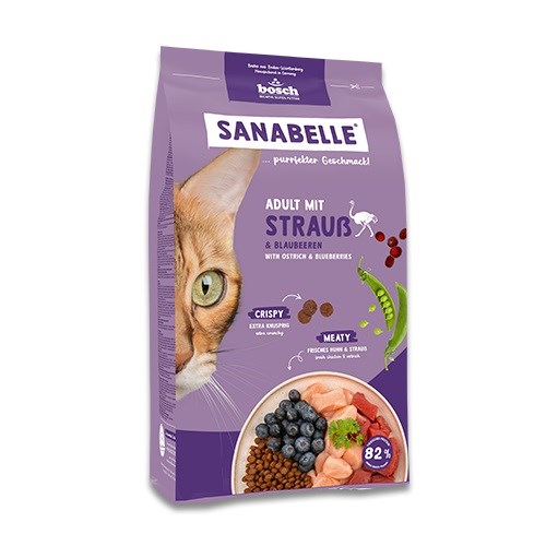 Bosch Sanabelle Life Adult with ostrich
