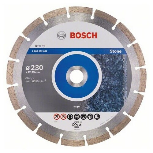 Bosch TARCZA DIAMENTOWA* 230x22 SEGMENTOWA STONE