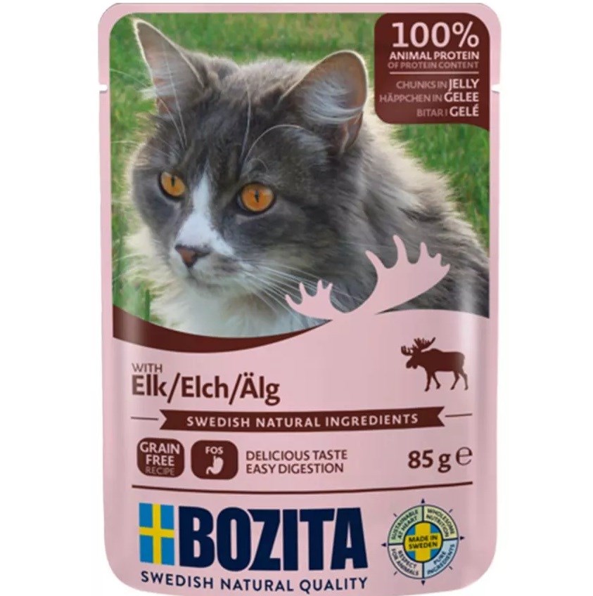 BOZITA Elk Chunks in jelly -