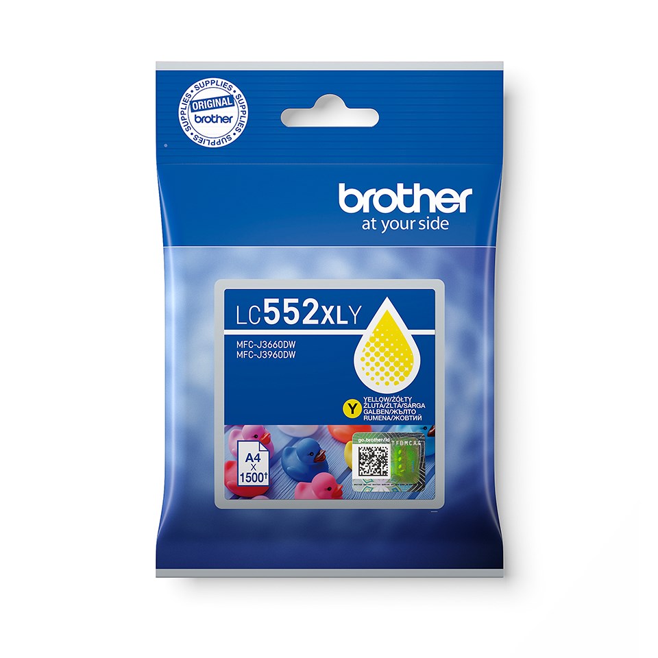 Brother  LC552XLY ink cartridge 1 pc(s)