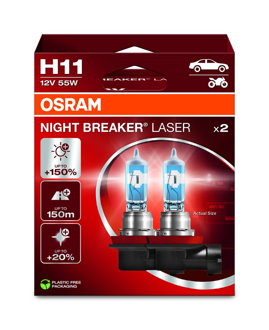 OSRAM Bulb H11 12V 55W PGJ