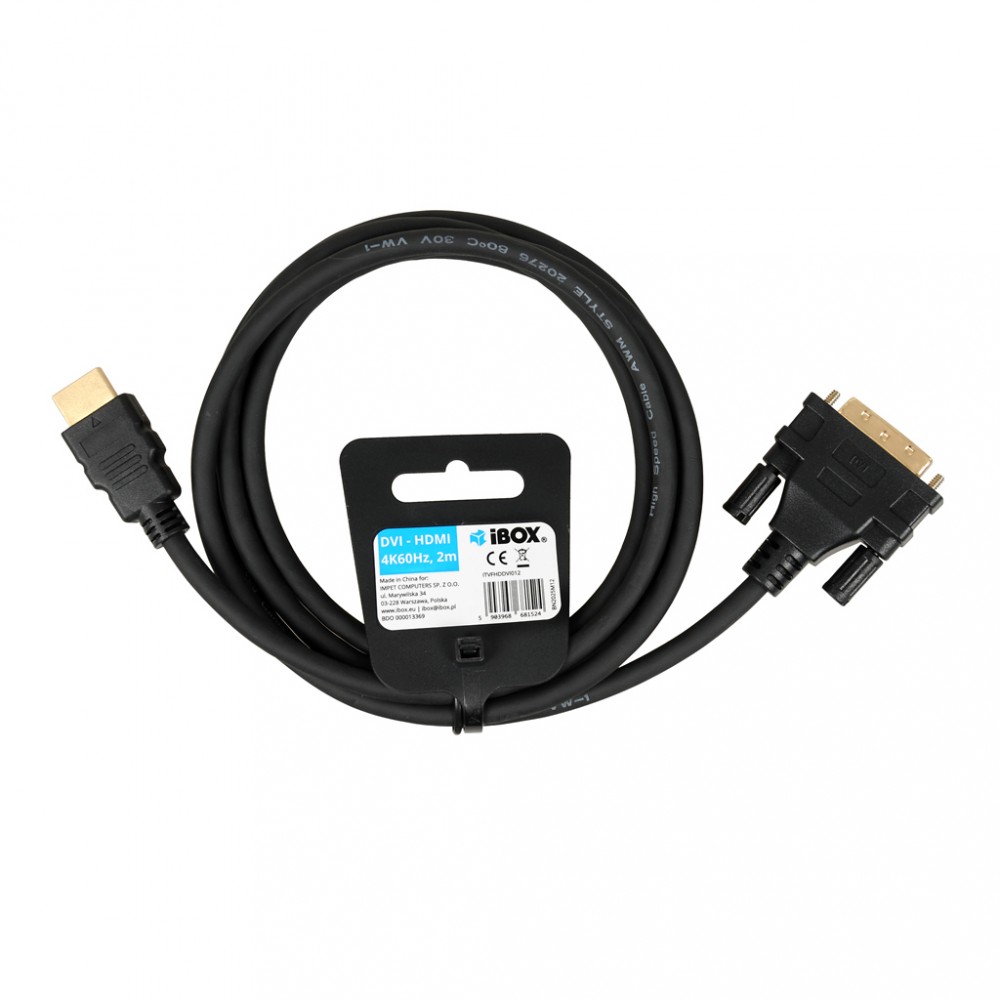 IBOX Cable HDMI to DVI FullHD