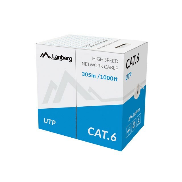 LANBERG  Cable UTP Cat.6 CU