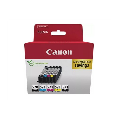 Canon Multipack PGI-570/CLI-571 PGBK/C/M /Y/BK 0372C006