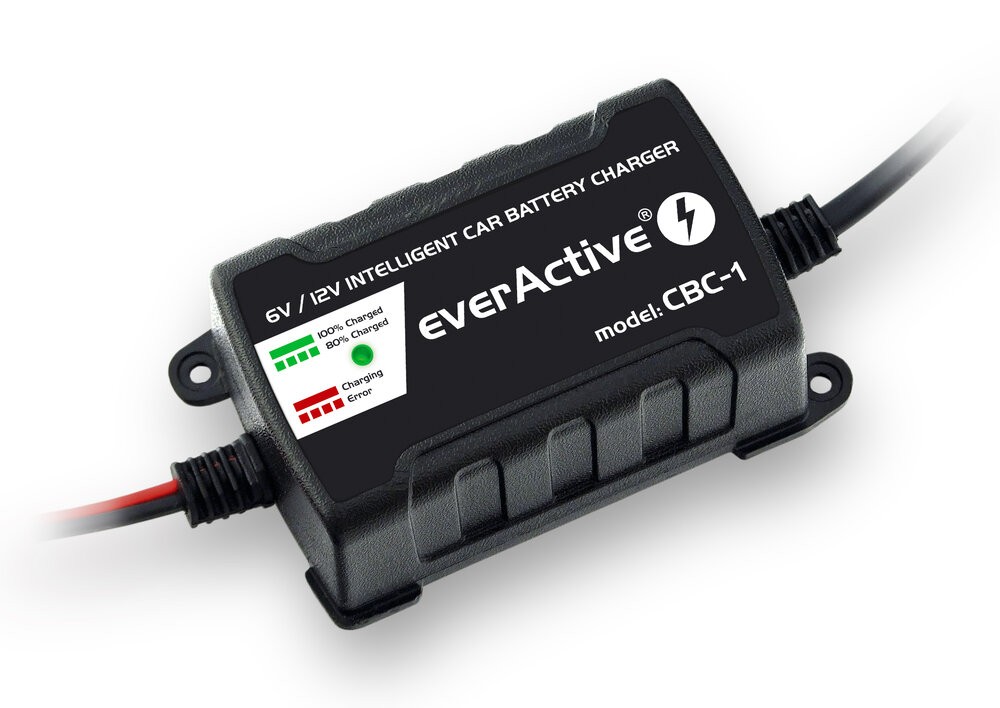 EverActive  CAR BATTERY CHARGER 6V/ 12V