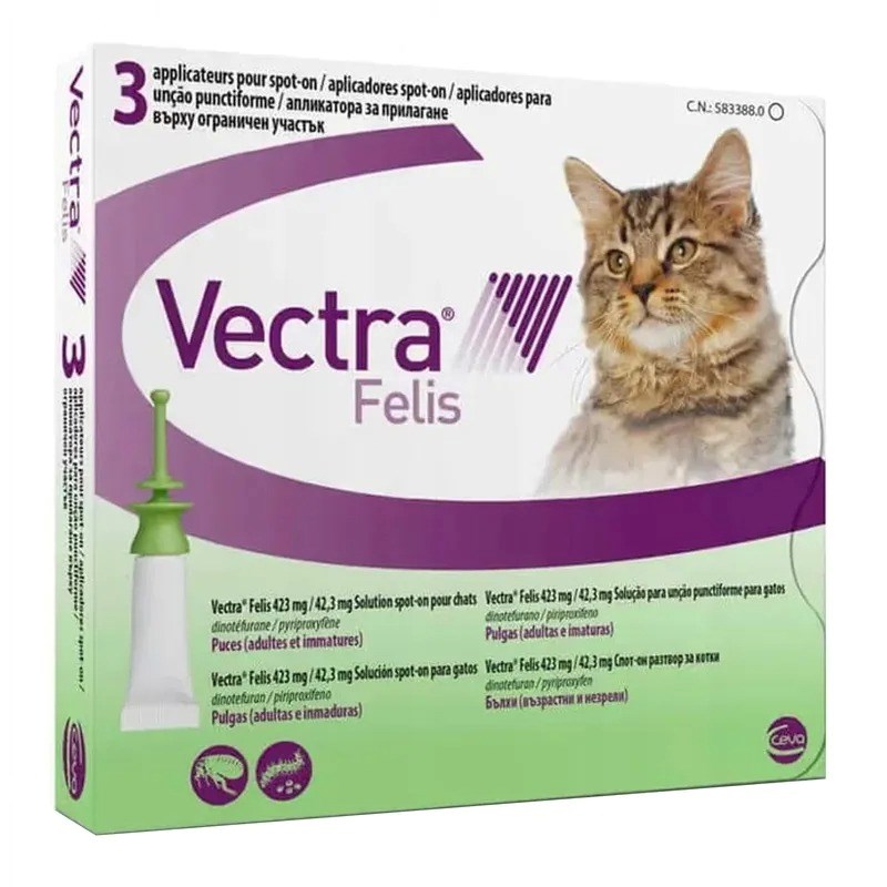 Ceva Vectra Felis - flea drops