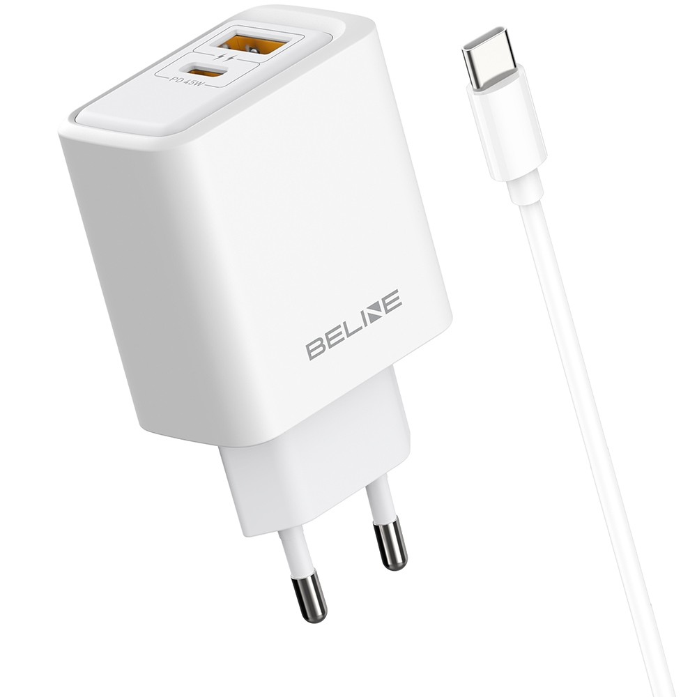 Beline  Charger 45W USB-A/USB-C cable GaN