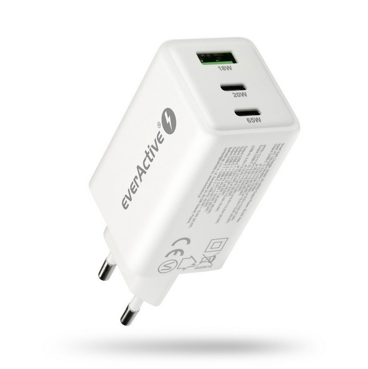 EverActive CHARGER GAN QC 4+ 65W