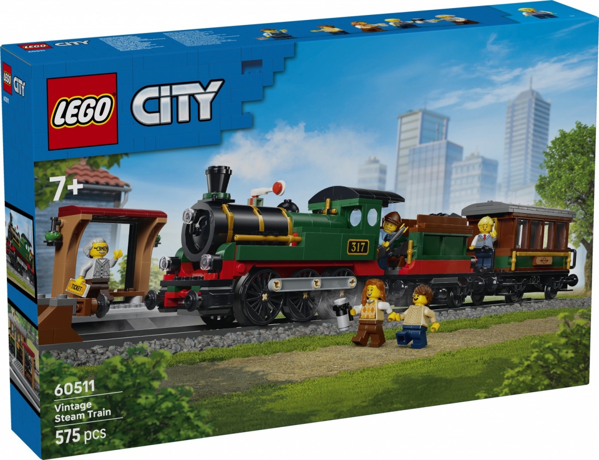 LEGO  City 60511 Vintage Steam Train