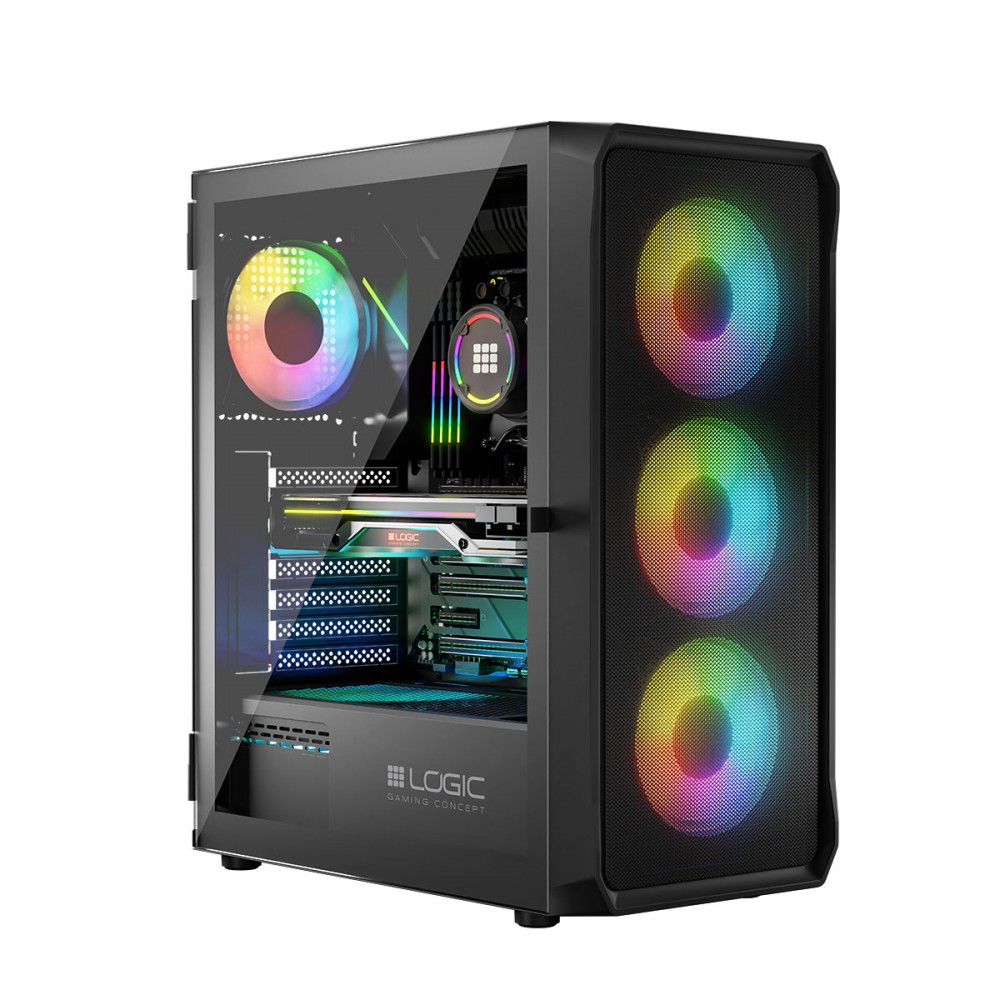 LOGIC Concept Comuter case PORTOS ARGB
