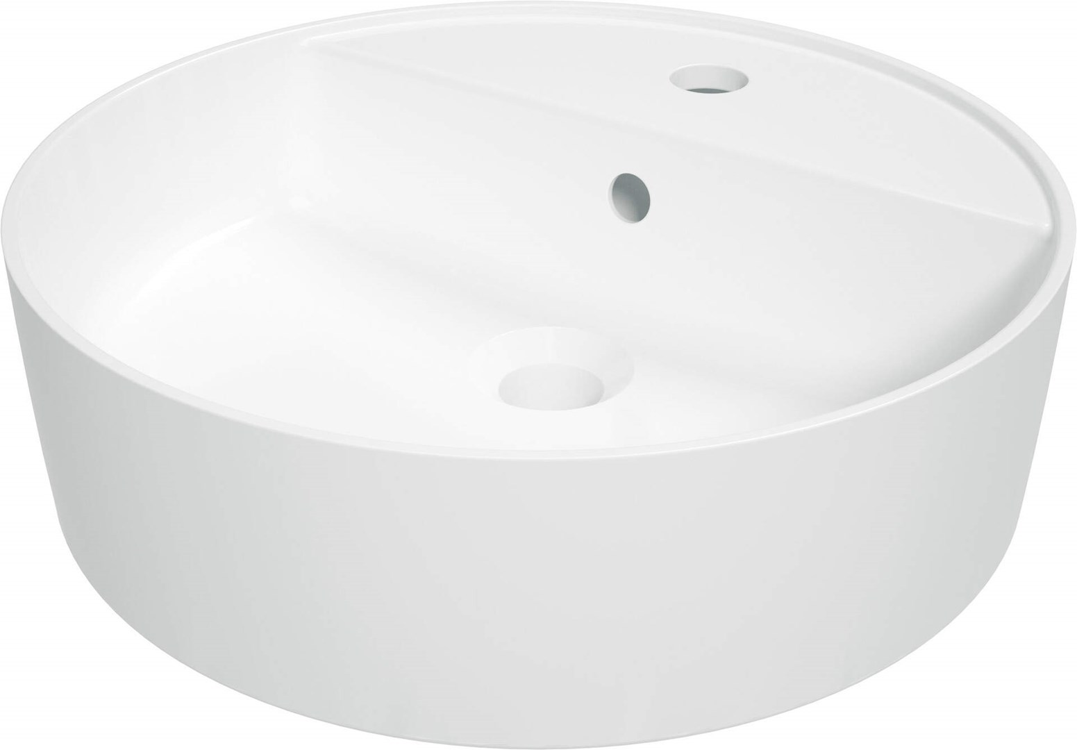Deante Countertop ceramic washbasin with space