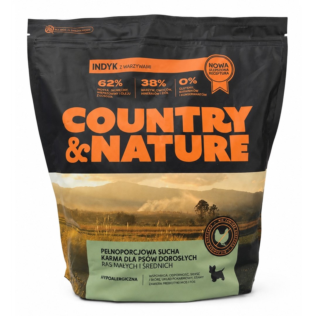 COUNTRY&NATURE Turkey with vegetables Small and