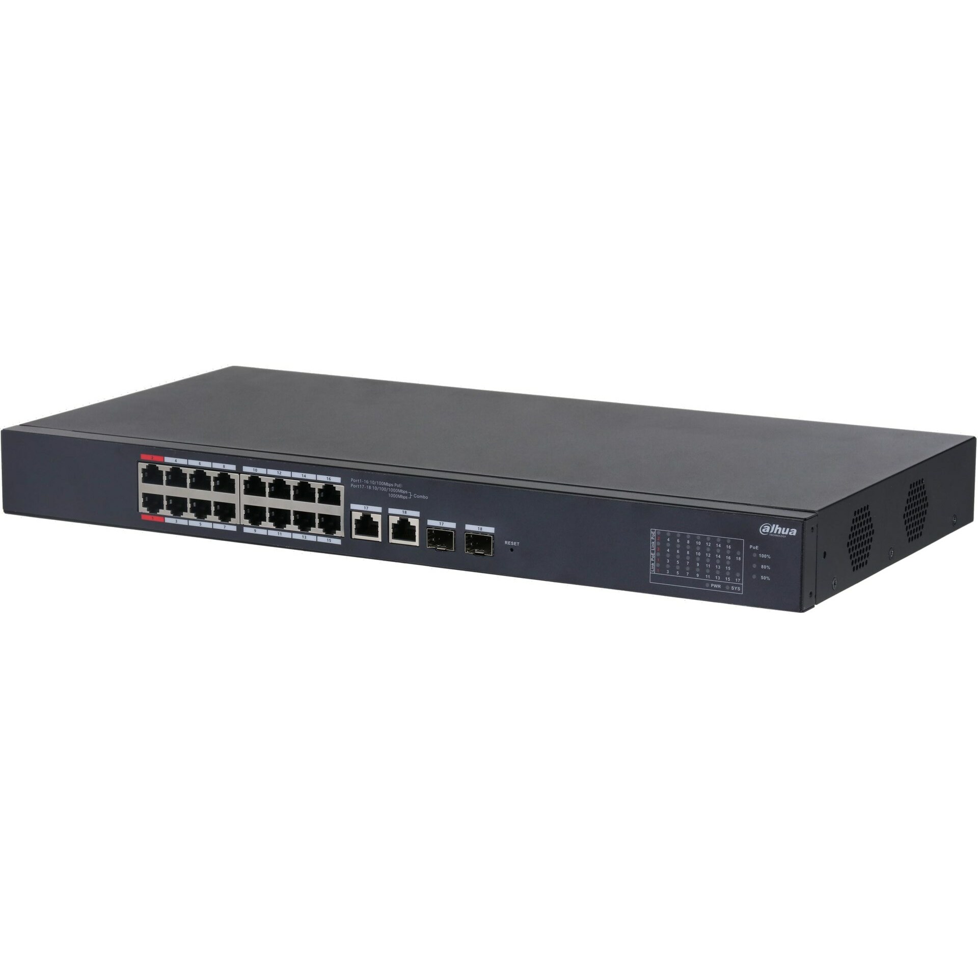 Dahua Technology DH-CS4218-16ET-240 network switch Managed