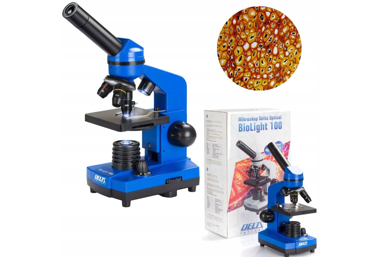 DELTA optical  BioLight 100 Microscope (blue)