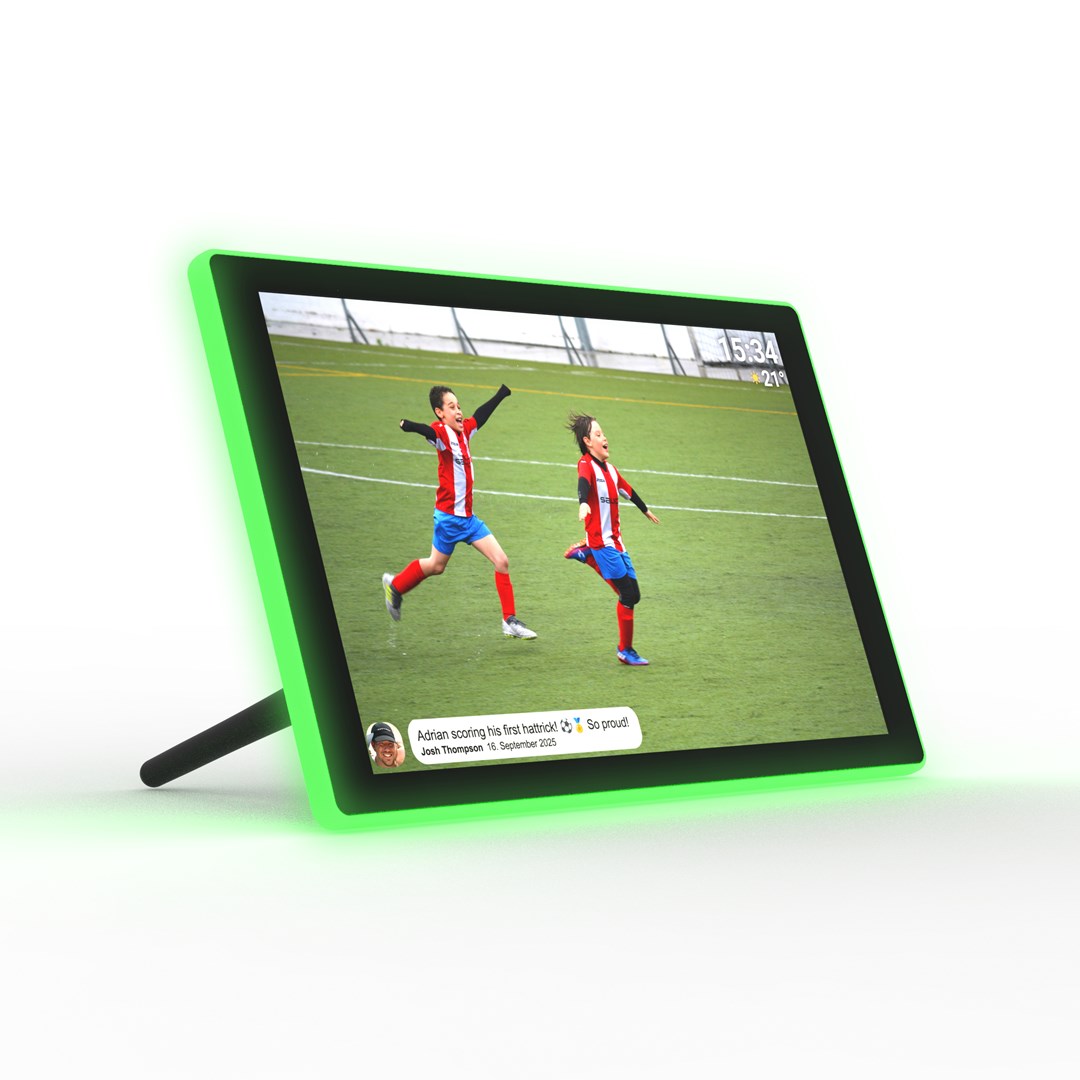 Denver PFF-1082 digital photo frame Black