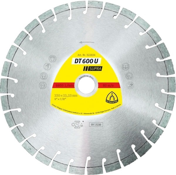 No name Diamond blade segmented 230mm