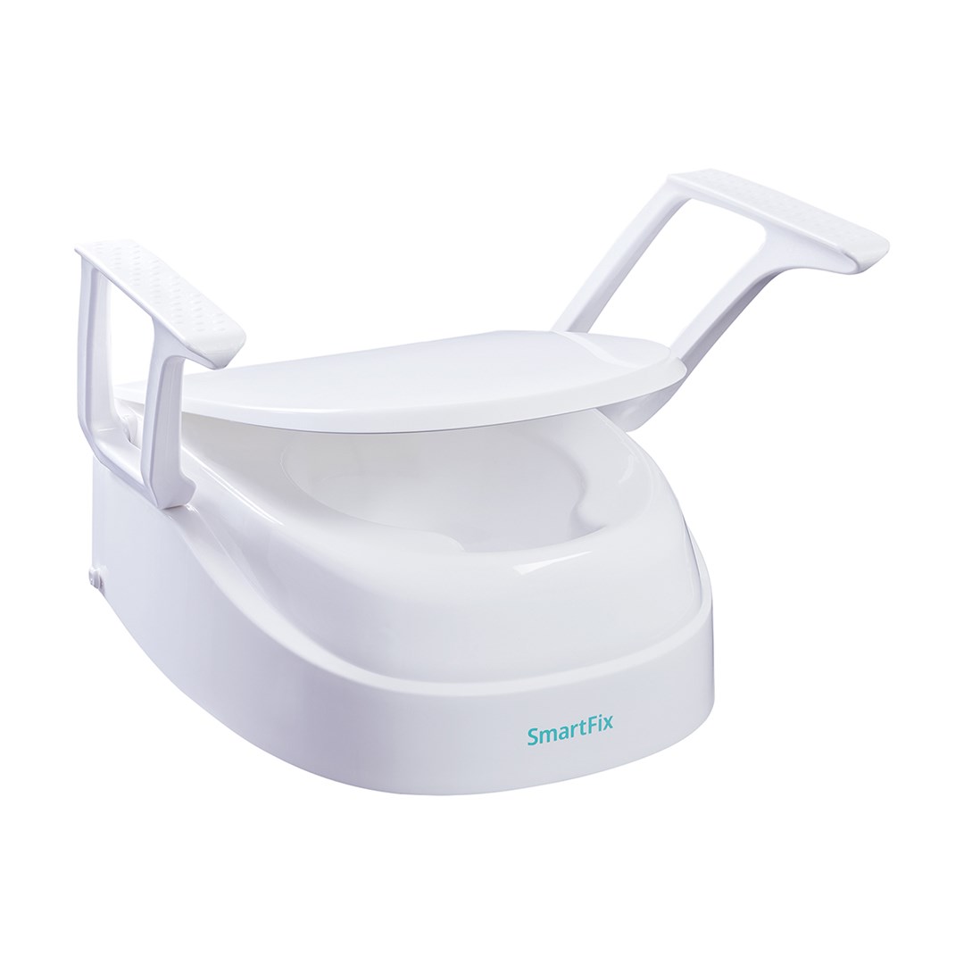 DIETZ  SmartFix toilet seat with armrests