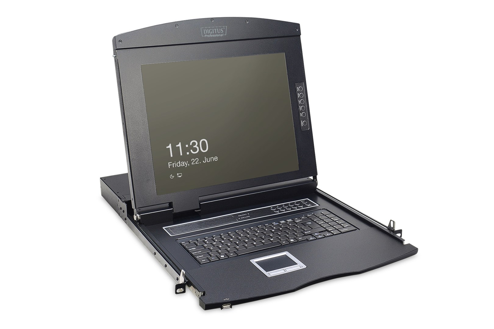 Digitus  17" LCD KVM Console, 8-Port