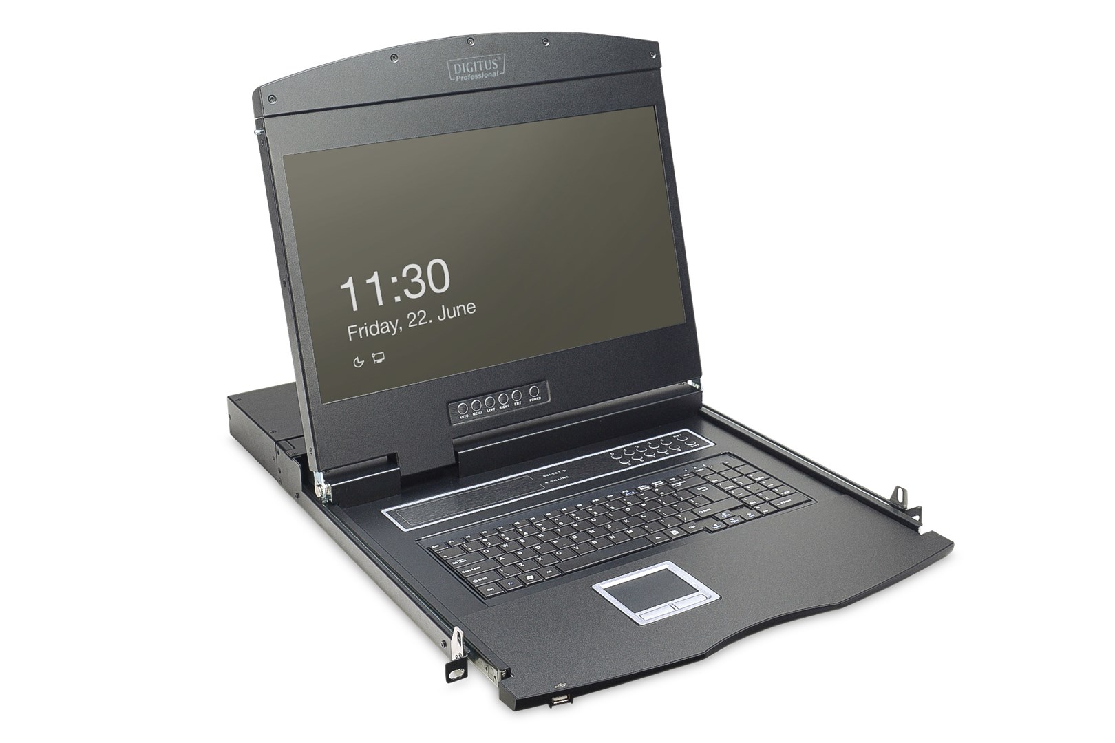 Digitus 19" LCD KVM Console, 1-Port