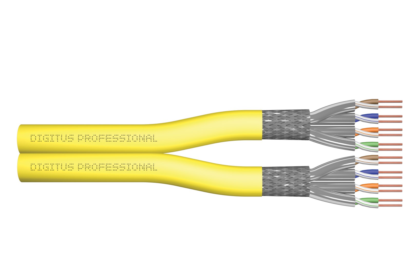 Digitus  DK-1745-A-VH-D-5 networking cable Yellow 500