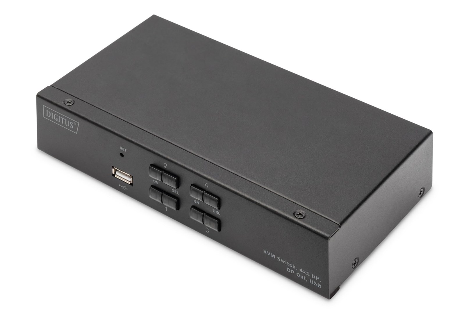 Digitus  KVM Switch, 4x1 DP, DP