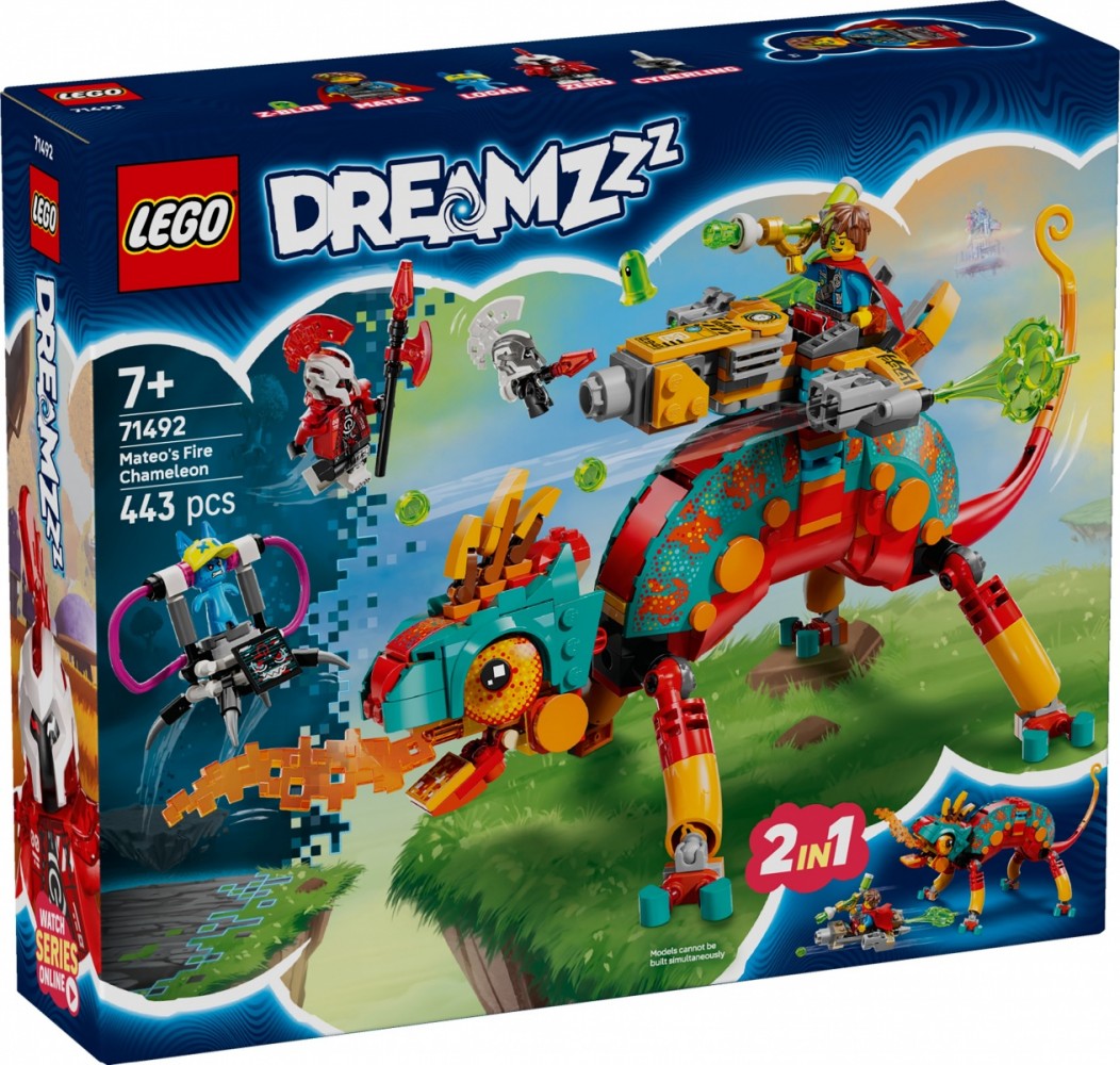 LEGO  DREAMZzz 71492 Mateos Fire Chameleon