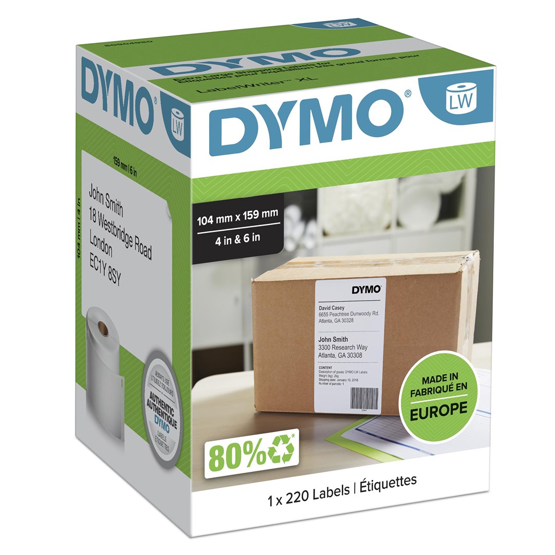 DYMO  LabelWriter Extra Large Shipping |